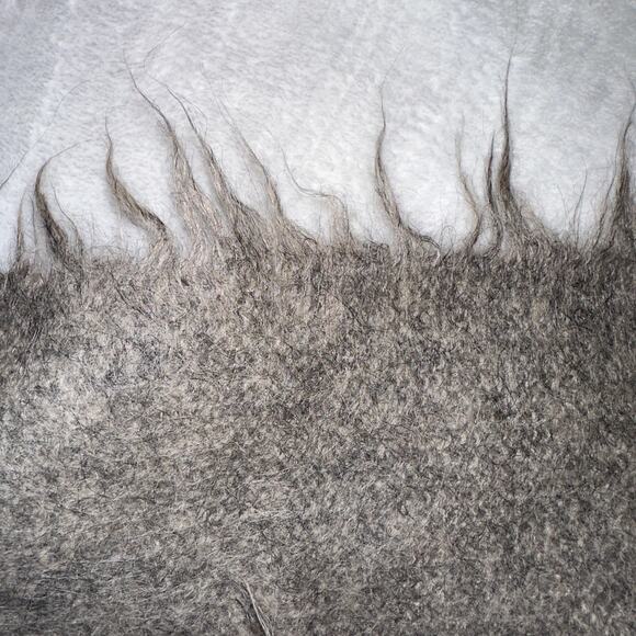 Lauren Manoogian Suri Fringe Scarf Rock Taupe Grey Brown 100% Suri Alpaca NWT - Picture 15 of 15